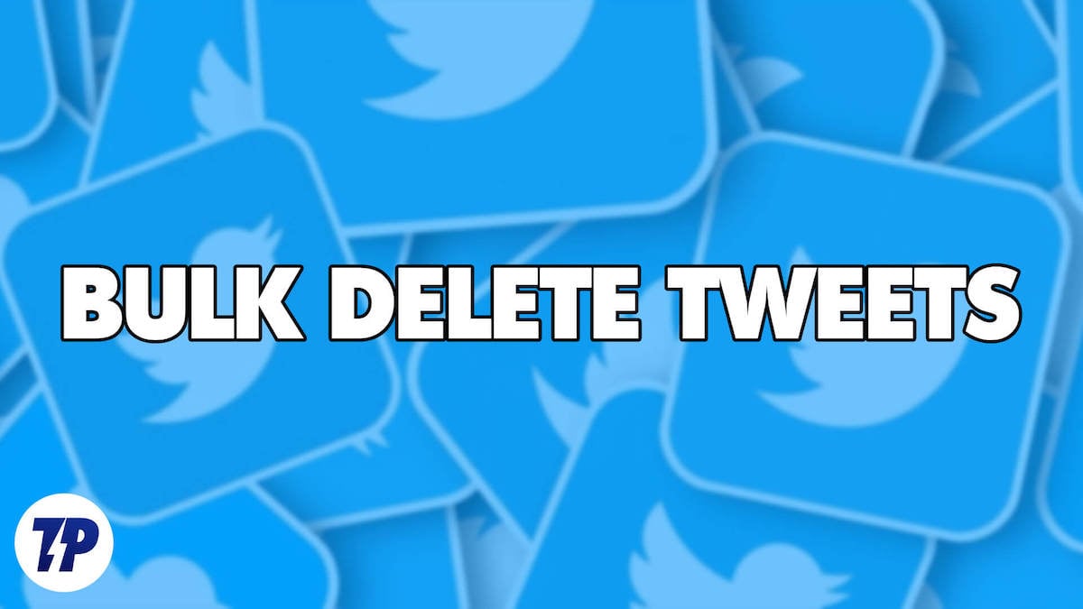 how to bulk delete tweets