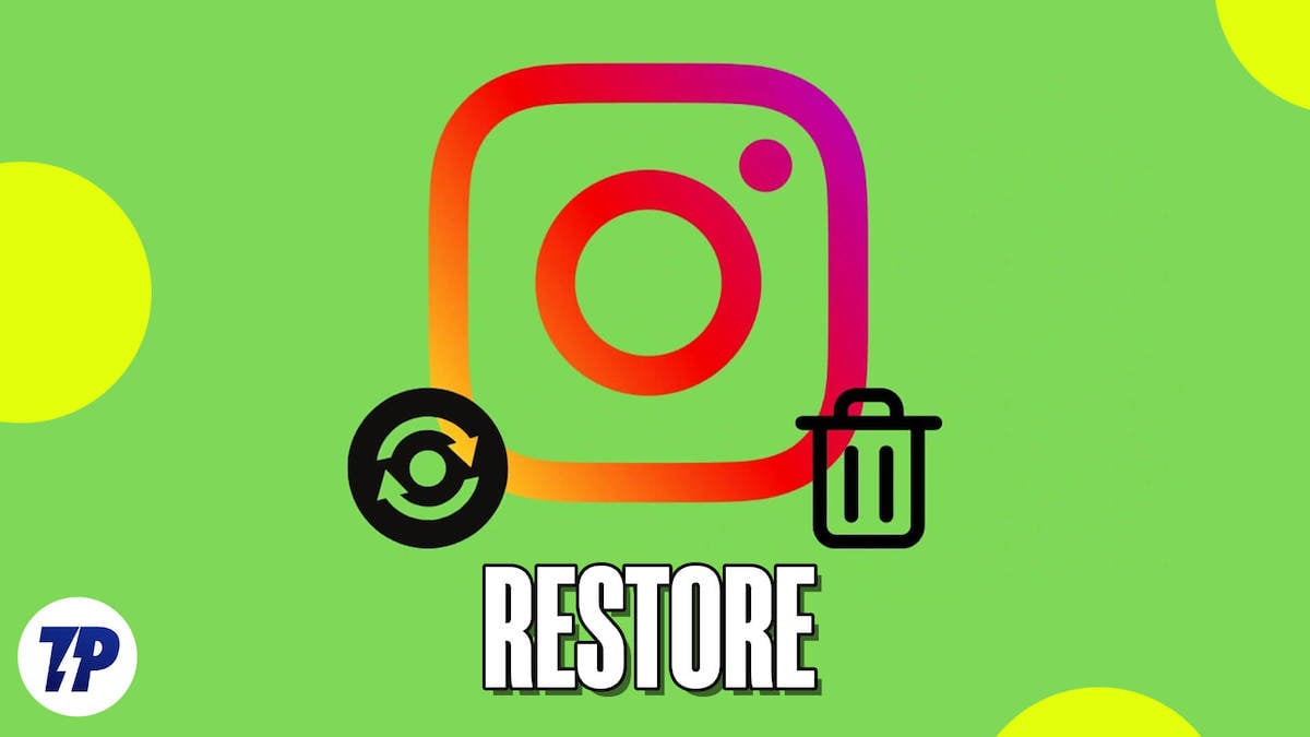 how to restore deleted content on instagram