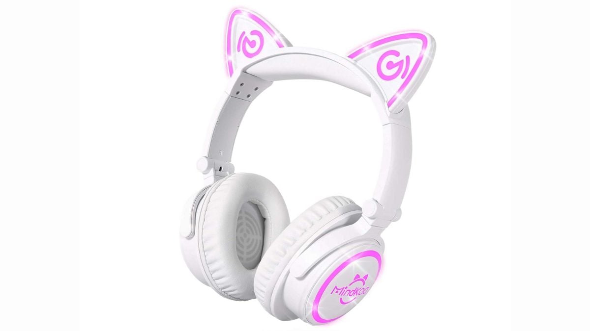 mindkoo over-ear cat ear headphones